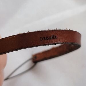 Brown Leather Bracelet